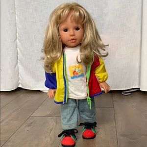 Vintage 1997 Max Zapf Creation Doll